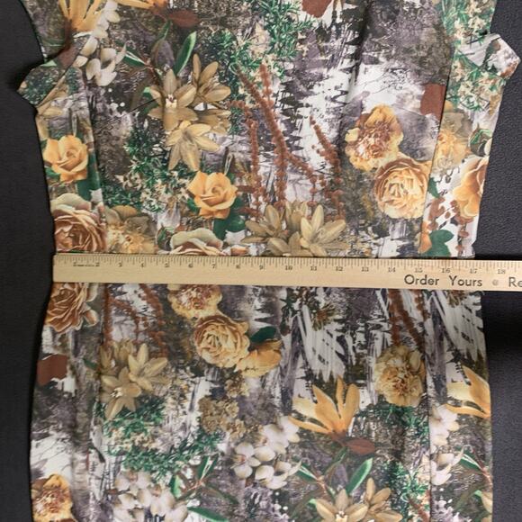 Betsey Johnson Dress 12 Bloomcore Stretch Print Summer Artsy Romantic Versatile - Picture 6 of 12